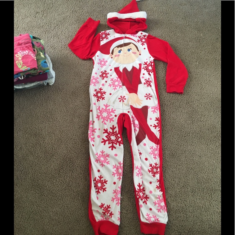 Elf on the shelf pajamas